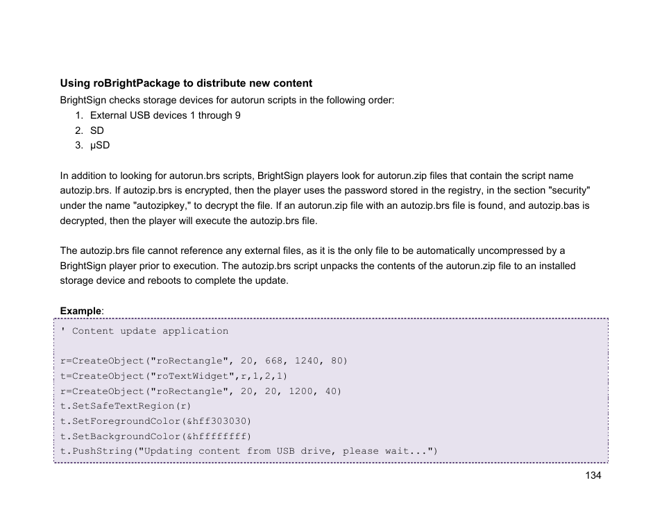 BrightSign Object Reference Manual (FW 5.1) User Manual | Page 142 / 341