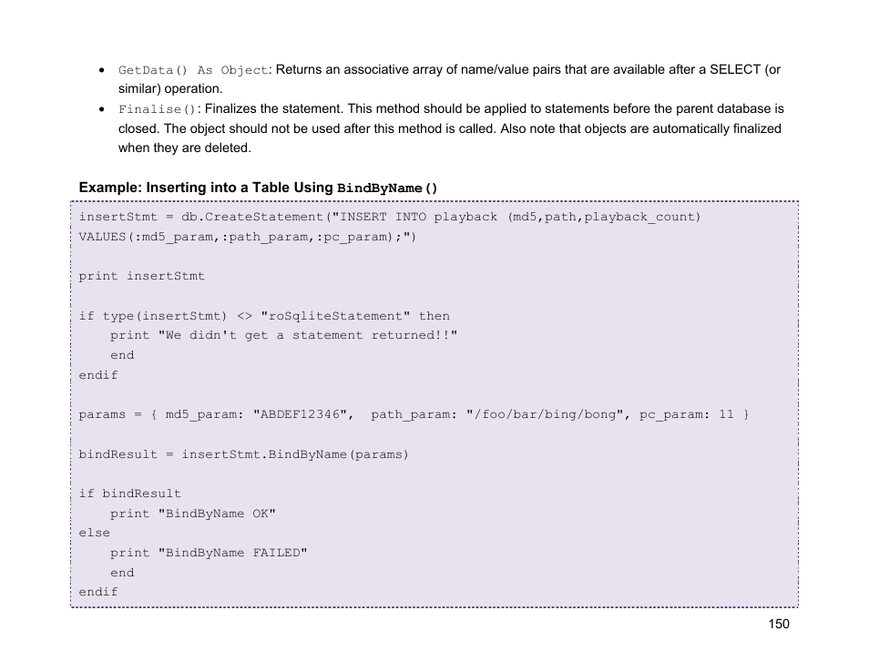 BrightSign Object Reference Manual (FW 5.1) User Manual | Page 158 / 341