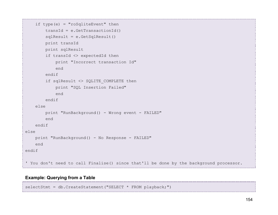 BrightSign Object Reference Manual (FW 5.1) User Manual | Page 162 / 341