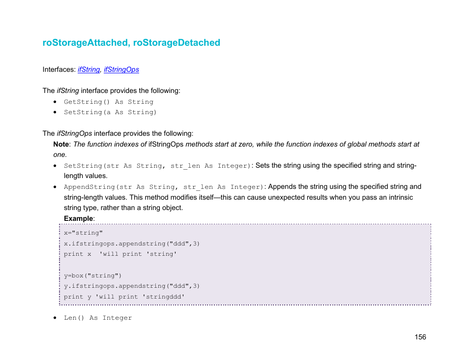Rostorageattached, rostoragedetached | BrightSign Object Reference Manual (FW 5.1) User Manual | Page 164 / 341