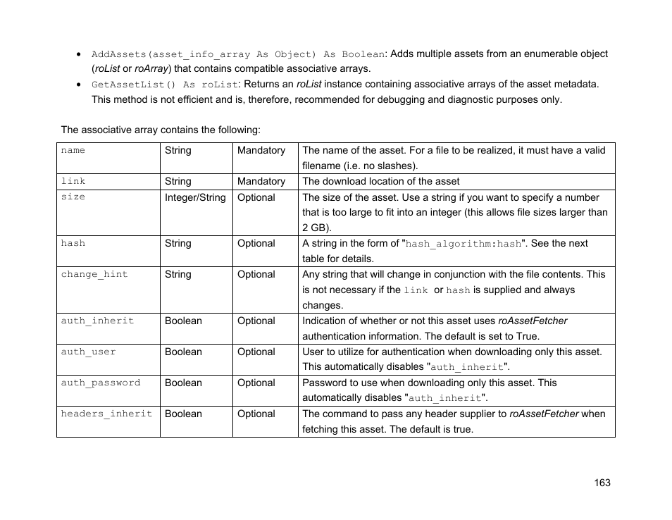 BrightSign Object Reference Manual (FW 5.1) User Manual | Page 171 / 341
