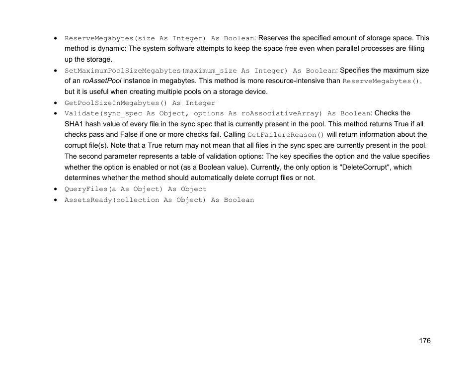 BrightSign Object Reference Manual (FW 5.1) User Manual | Page 184 / 341