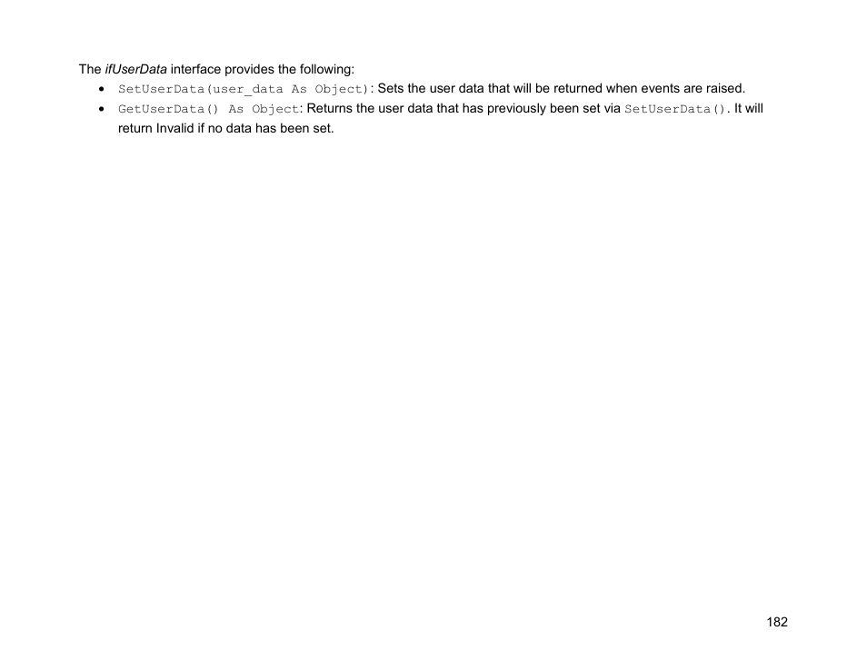 Ifuserdata | BrightSign Object Reference Manual (FW 5.1) User Manual | Page 190 / 341