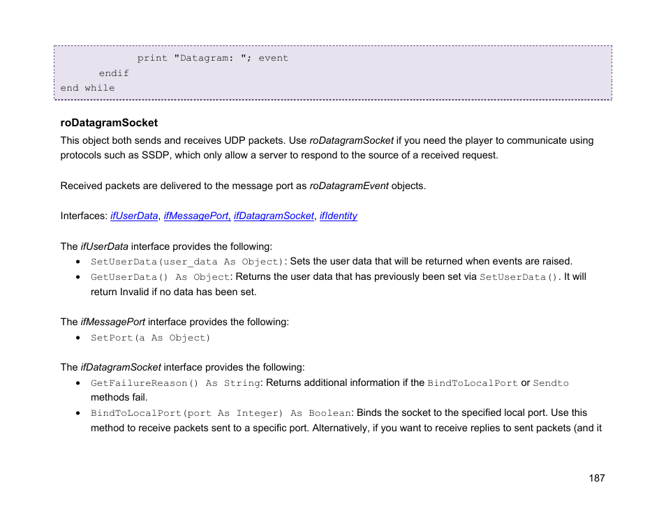 BrightSign Object Reference Manual (FW 5.1) User Manual | Page 195 / 341