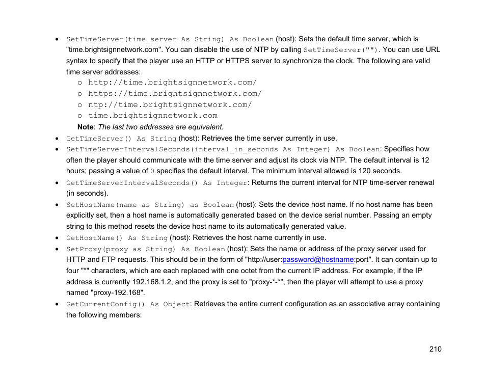 BrightSign Object Reference Manual (FW 5.1) User Manual | Page 218 / 341