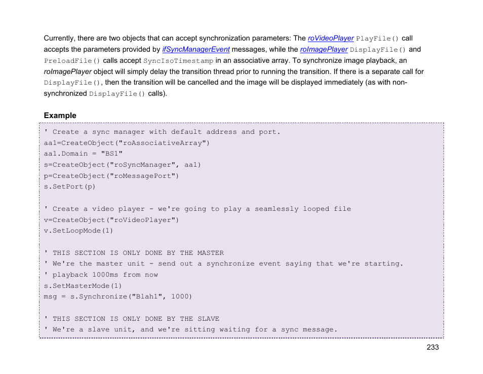 BrightSign Object Reference Manual (FW 5.1) User Manual | Page 241 / 341