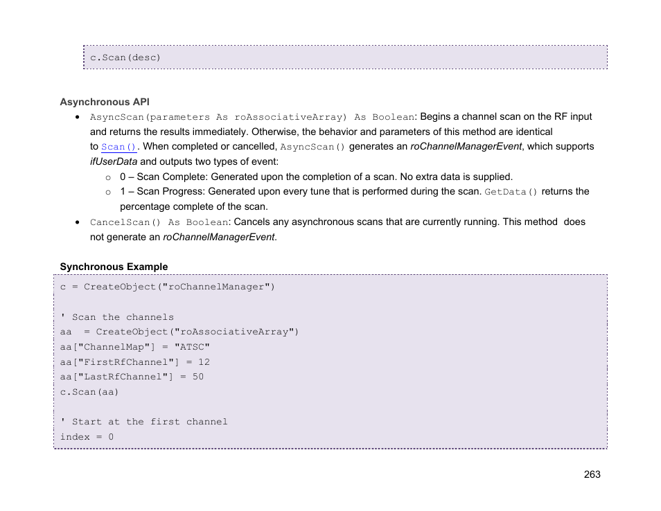 Asynchronous | BrightSign Object Reference Manual (FW 5.1) User Manual | Page 271 / 341