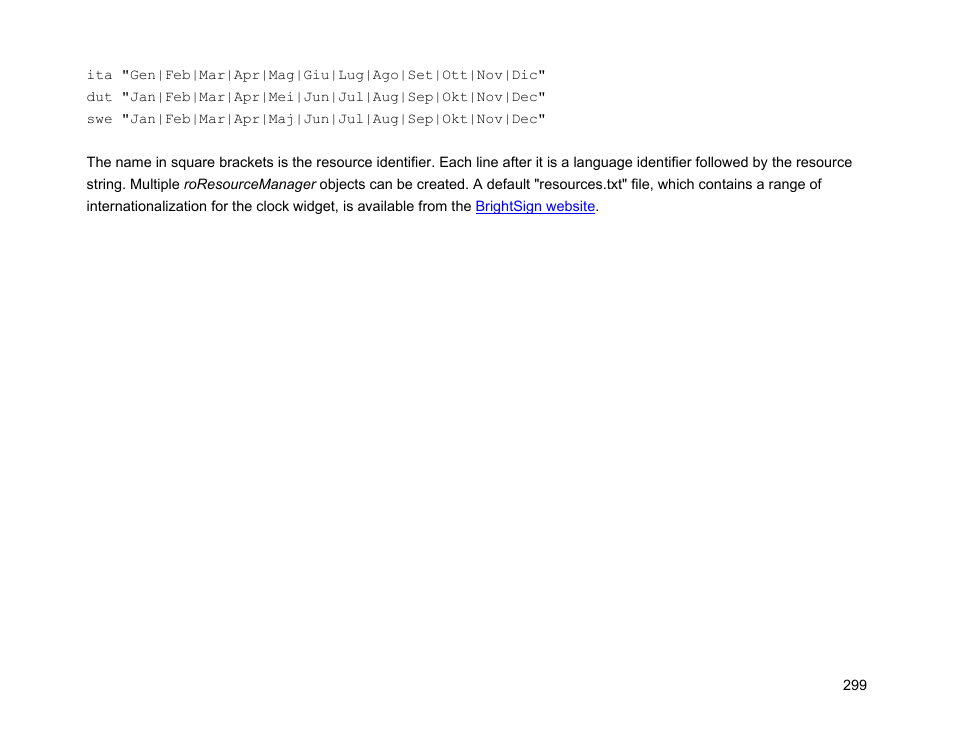 BrightSign Object Reference Manual (FW 5.1) User Manual | Page 307 / 341