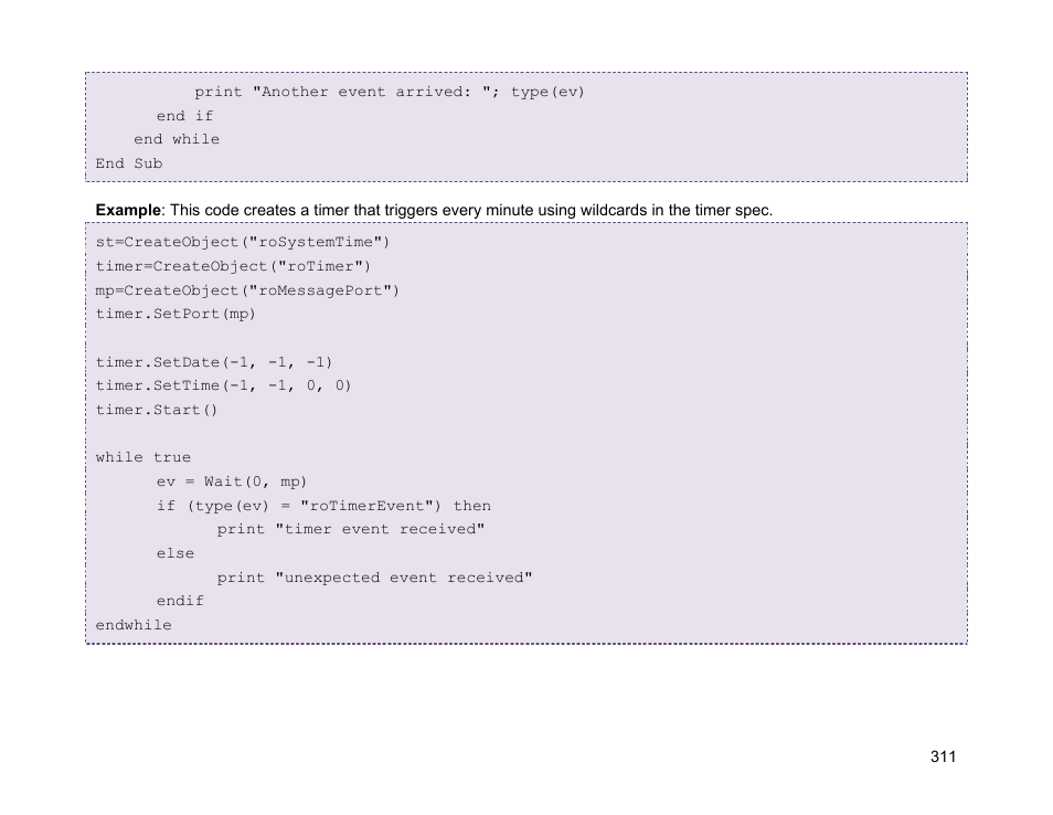 BrightSign Object Reference Manual (FW 5.1) User Manual | Page 319 / 341