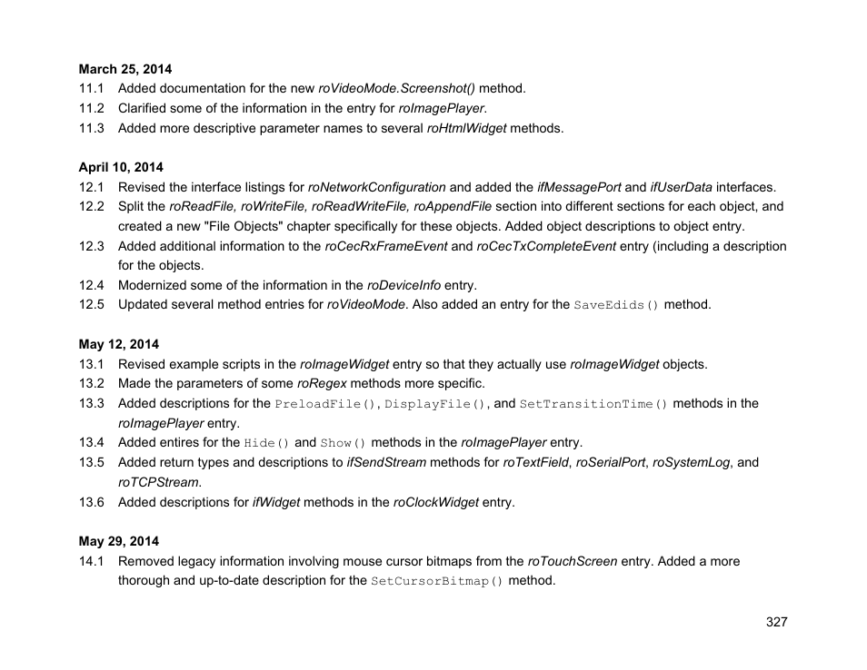 BrightSign Object Reference Manual (FW 5.1) User Manual | Page 335 / 341