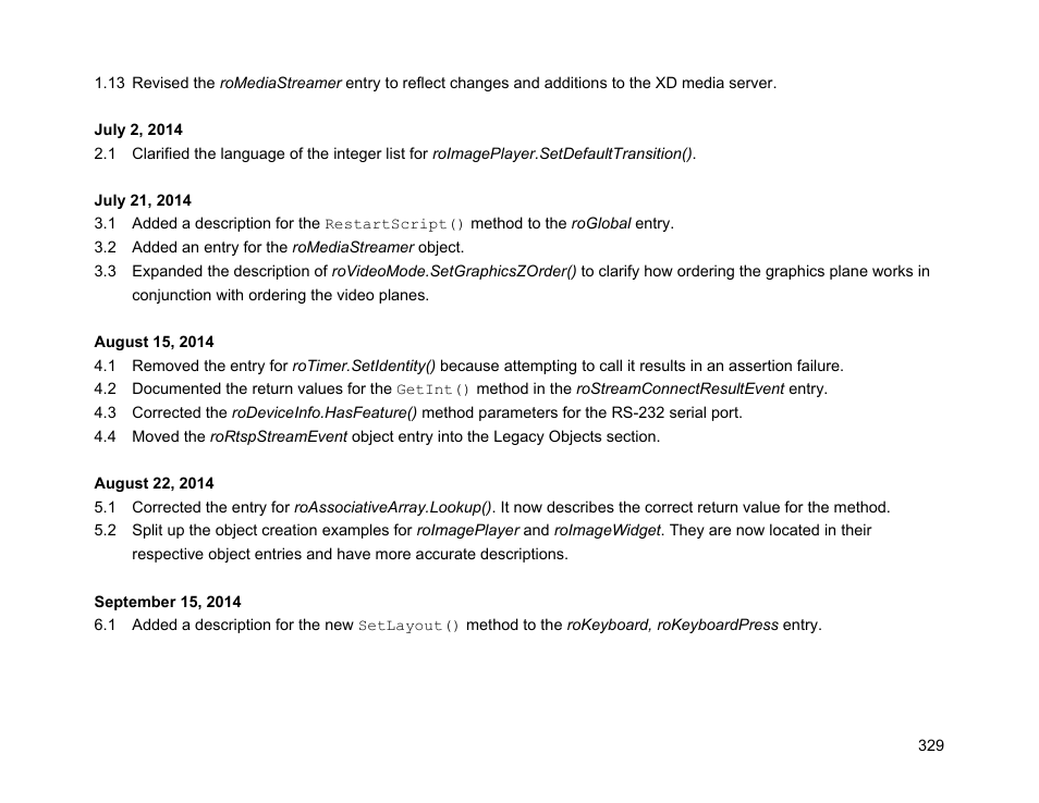 BrightSign Object Reference Manual (FW 5.1) User Manual | Page 337 / 341