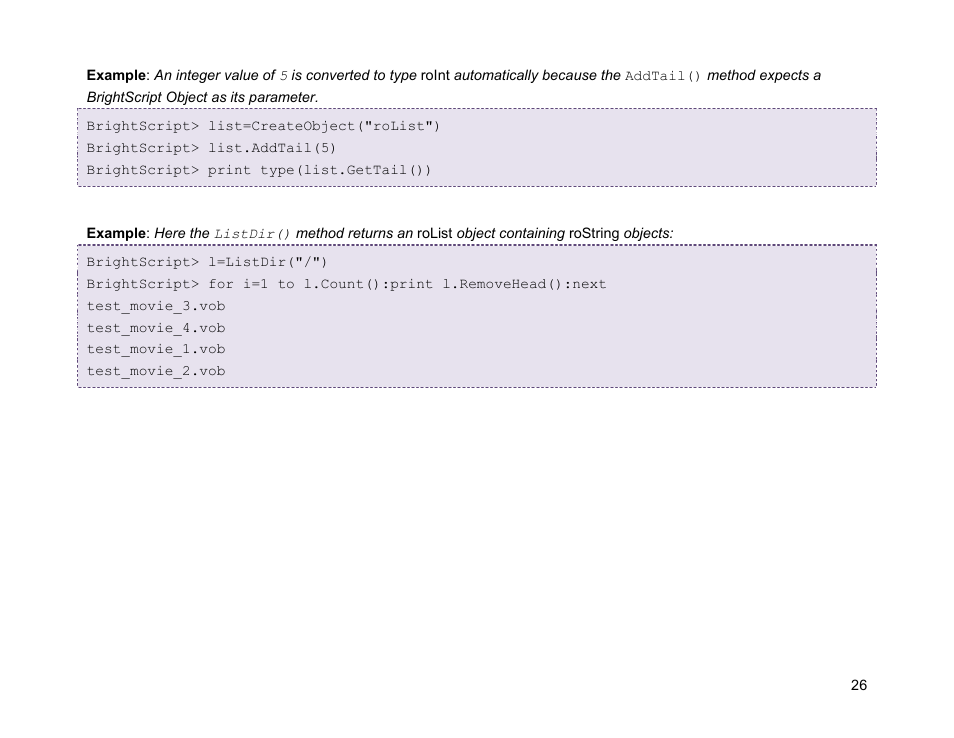 BrightSign Object Reference Manual (FW 5.1) User Manual | Page 34 / 341