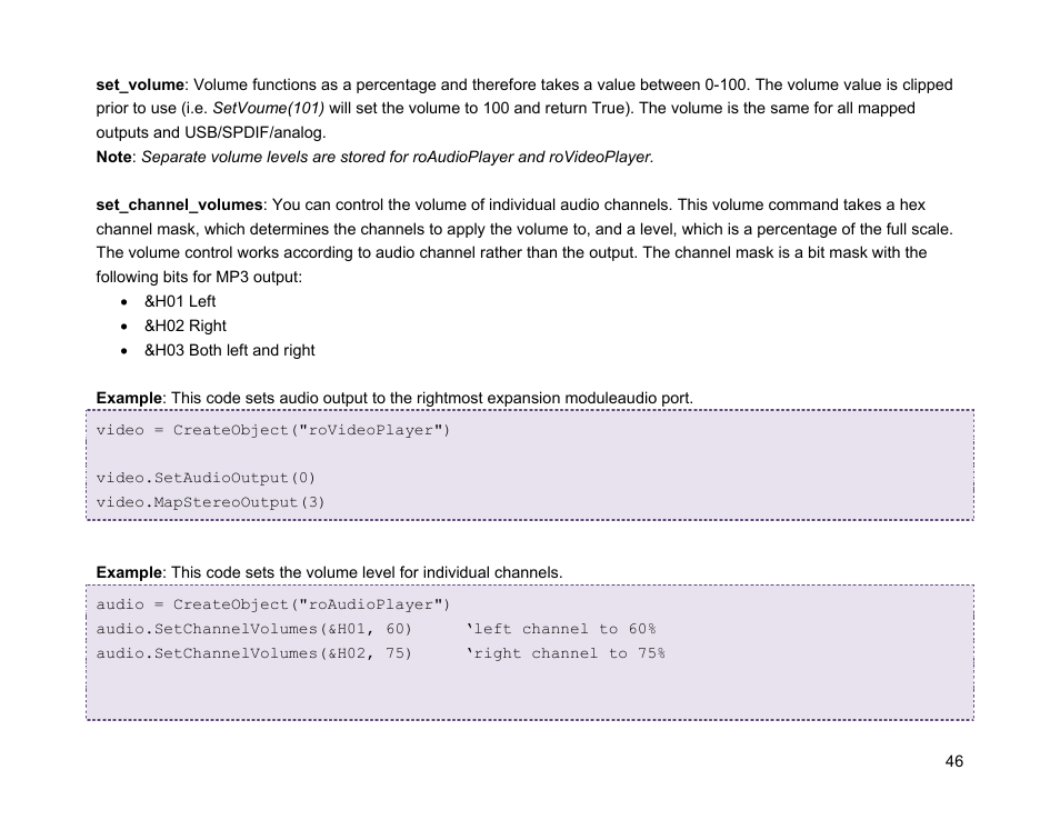 BrightSign Object Reference Manual (FW 5.1) User Manual | Page 54 / 341
