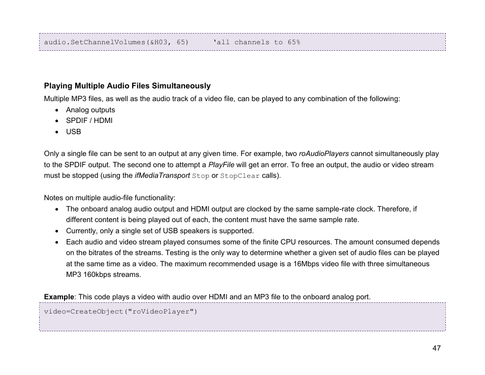 BrightSign Object Reference Manual (FW 5.1) User Manual | Page 55 / 341