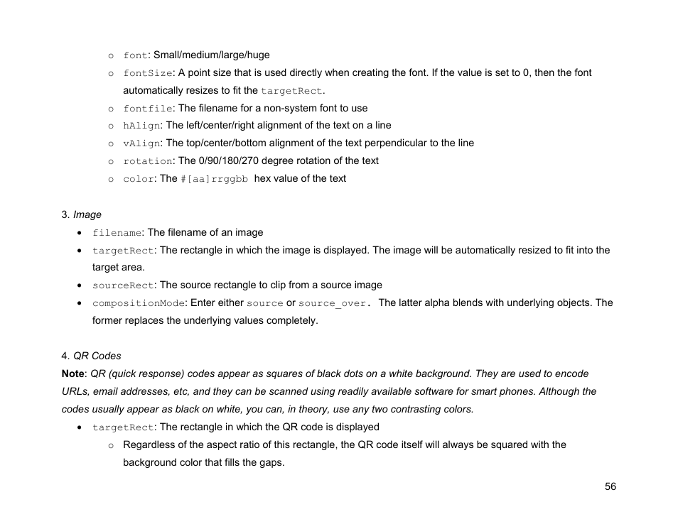 BrightSign Object Reference Manual (FW 5.1) User Manual | Page 64 / 341