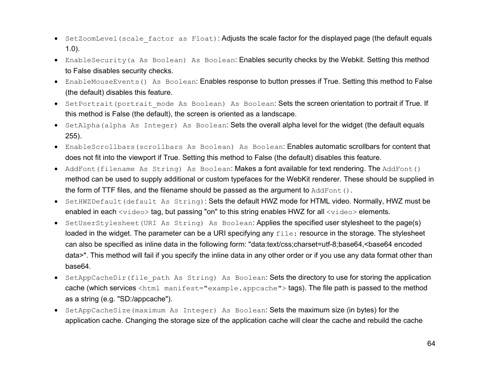 BrightSign Object Reference Manual (FW 5.1) User Manual | Page 72 / 341