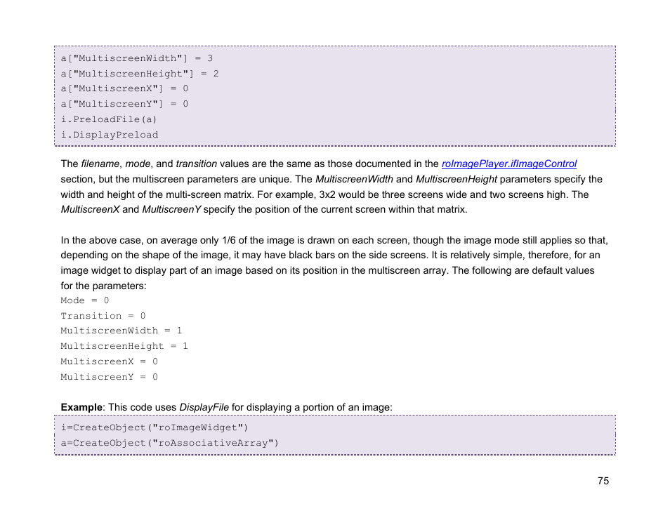 BrightSign Object Reference Manual (FW 5.1) User Manual | Page 83 / 341