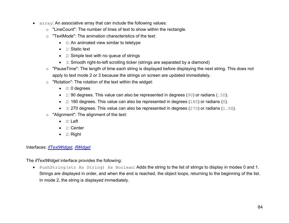 BrightSign Object Reference Manual (FW 5.1) User Manual | Page 92 / 341