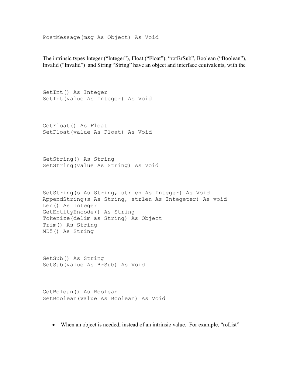 BrightSign BrightScript 2 Reference Guide User Manual | Page 43 / 59