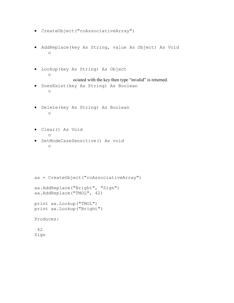 BrightSign BrightScript 2 Reference Guide User Manual | Page 45 / 59