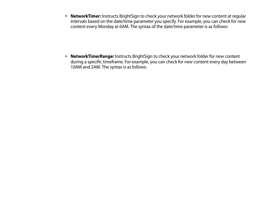 BrightSign HD2000 User Guide User Manual | Page 104 / 112