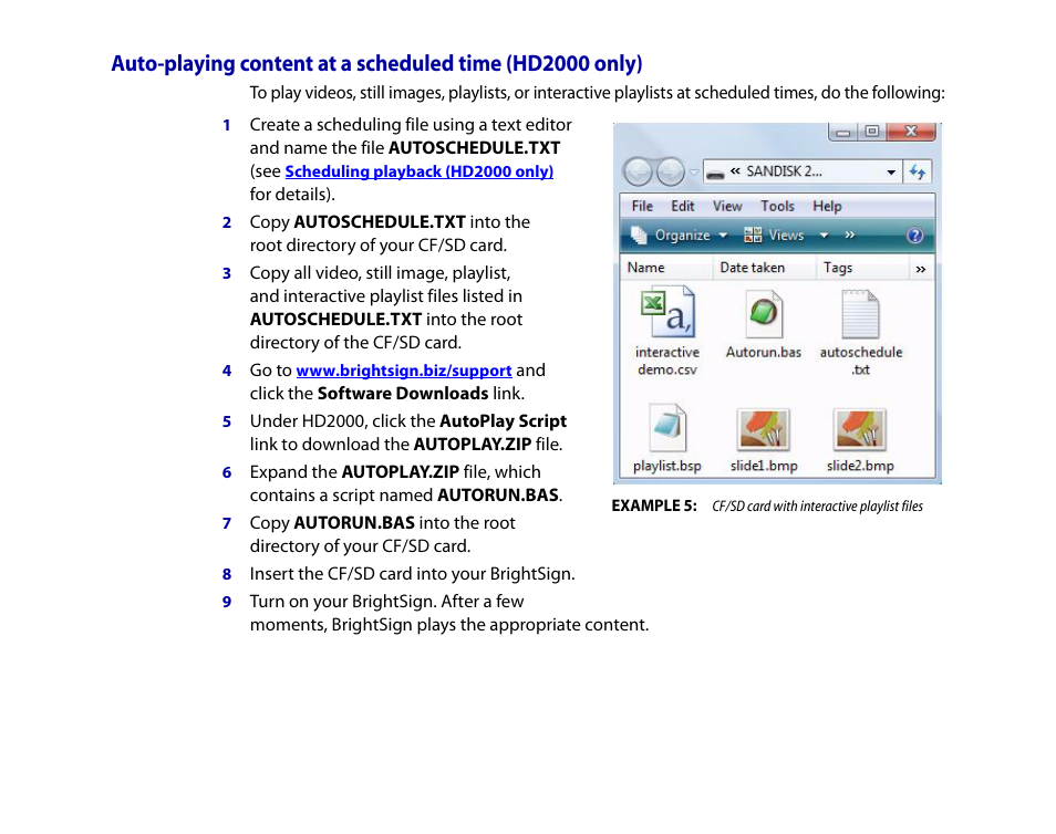 BrightSign HD2000 User Guide User Manual | Page 21 / 112