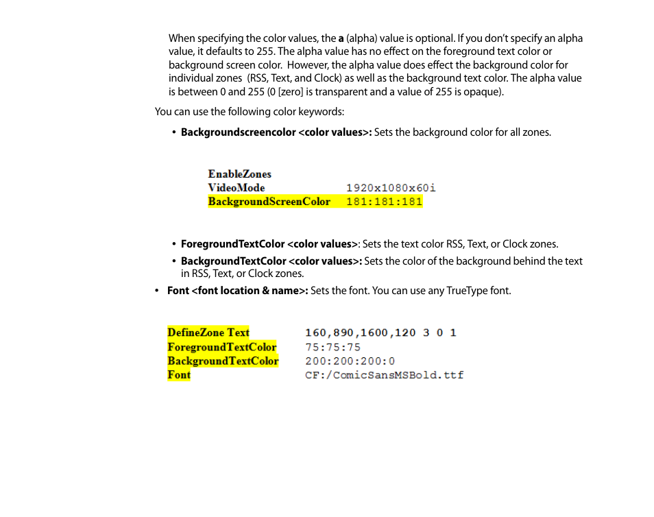 BrightSign HD2000 User Guide User Manual | Page 61 / 112