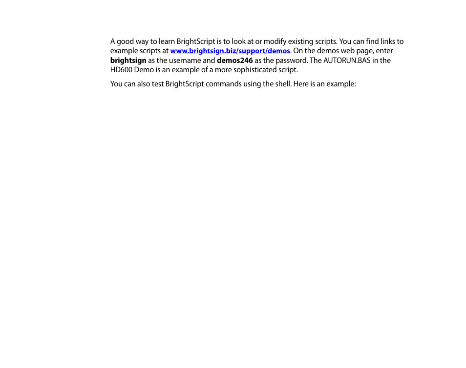 Examples | BrightSign HD2000 User Guide User Manual | Page 69 / 112