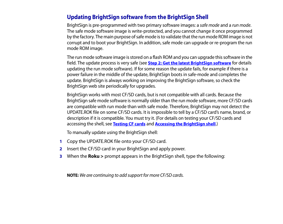 BrightSign HD2000 User Guide User Manual | Page 93 / 112