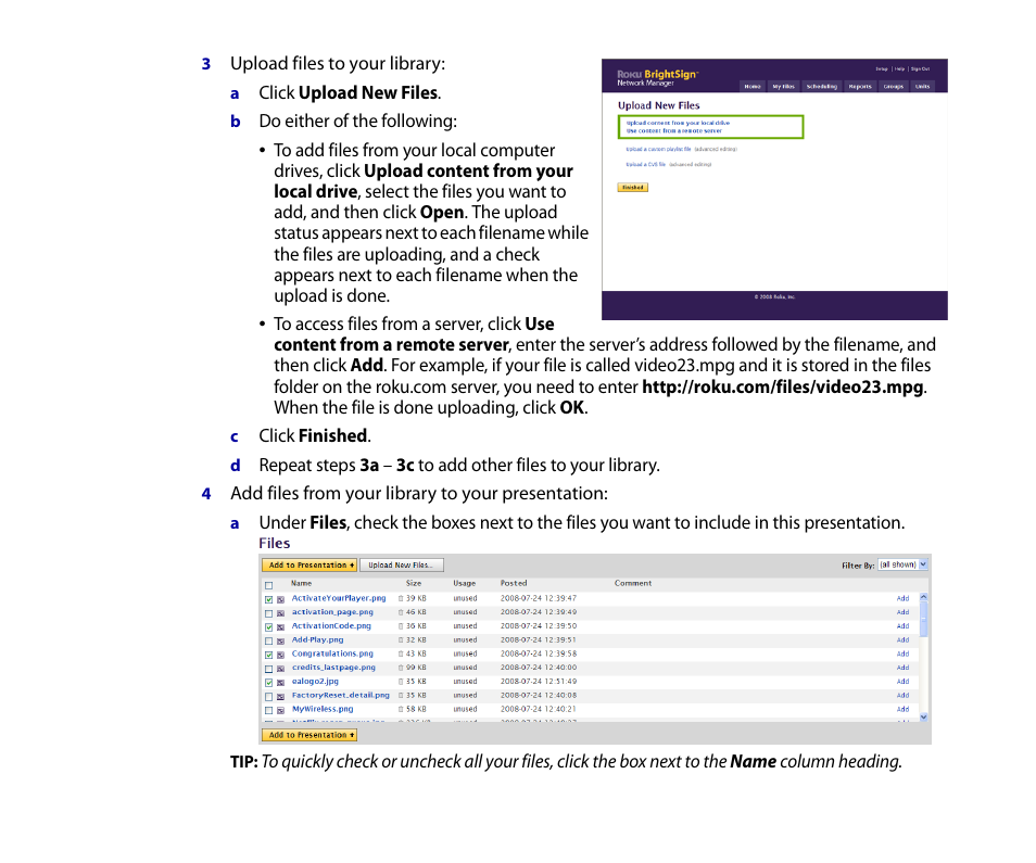 BrightSign HD2000 Network Manager Guide User Manual | Page 8 / 25