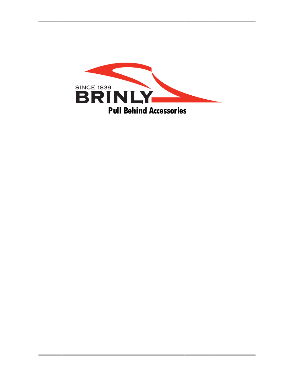 Pull behind accessories, Manufacturer’s limited warranty for | Brinly 175LTD Cu. Ft. Utility Cart User Manual | Page 9 / 12