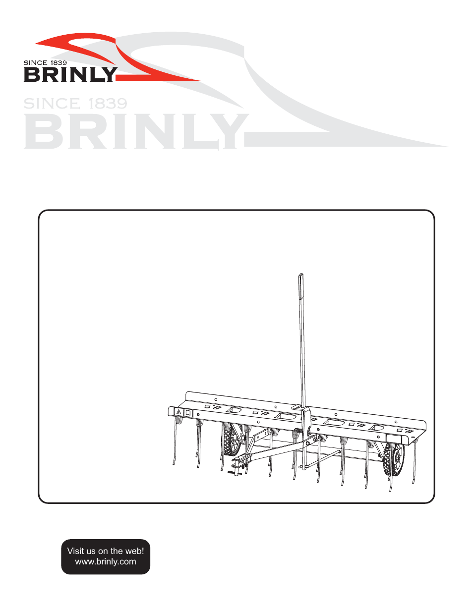 Brinly DT-402 BH Dethatcher User Manual | 12 pages