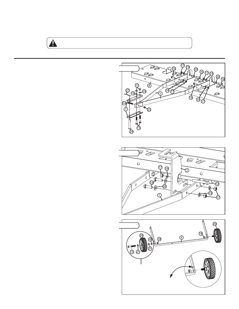 Assembly, Figure 1, Figure 2 figure 3 | Brinly DT-402 BH Dethatcher User Manual | Page 5 / 12