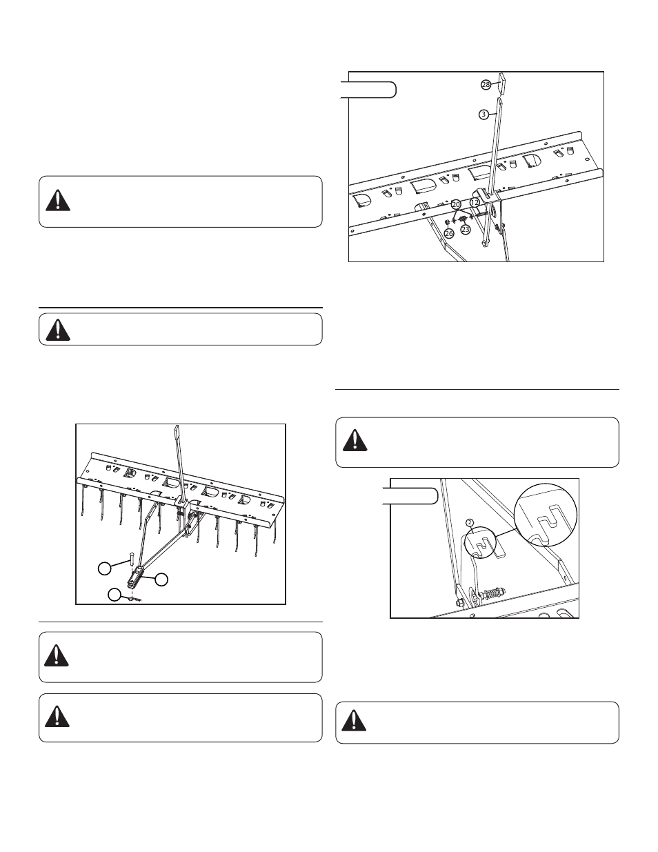 Assembly, Operation, Figure 8 | Figure 7 | Brinly DT-402 BH Dethatcher User Manual | Page 7 / 12