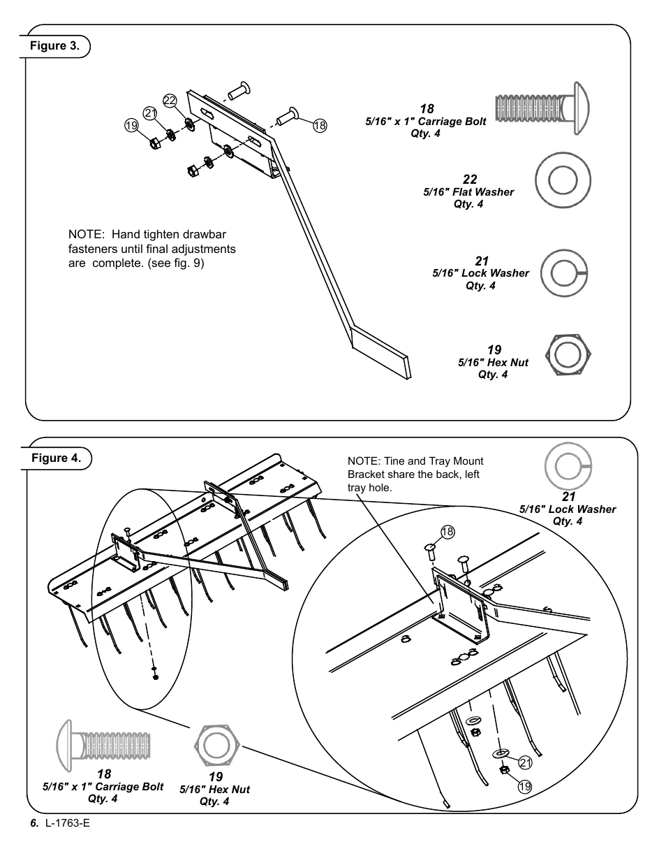 Brinly DT-48 BH Dethatcher User Manual | Page 6 / 12