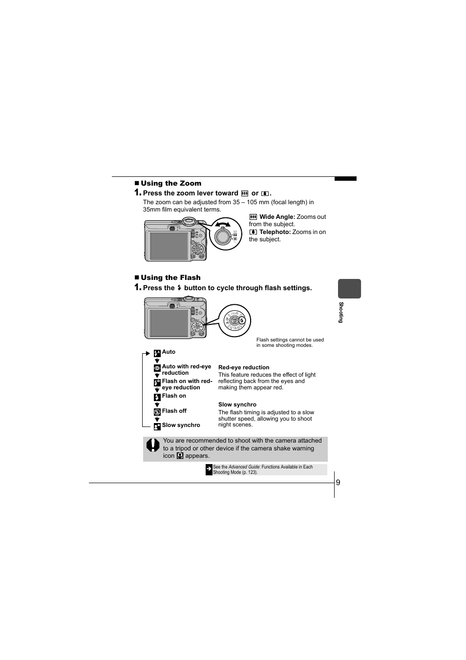 Canon IXUS 55 User Manual | Page 11 / 26