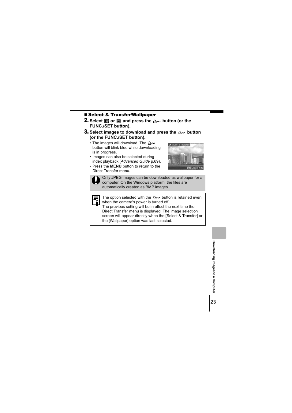 Canon IXUS 55 User Manual | Page 25 / 26
