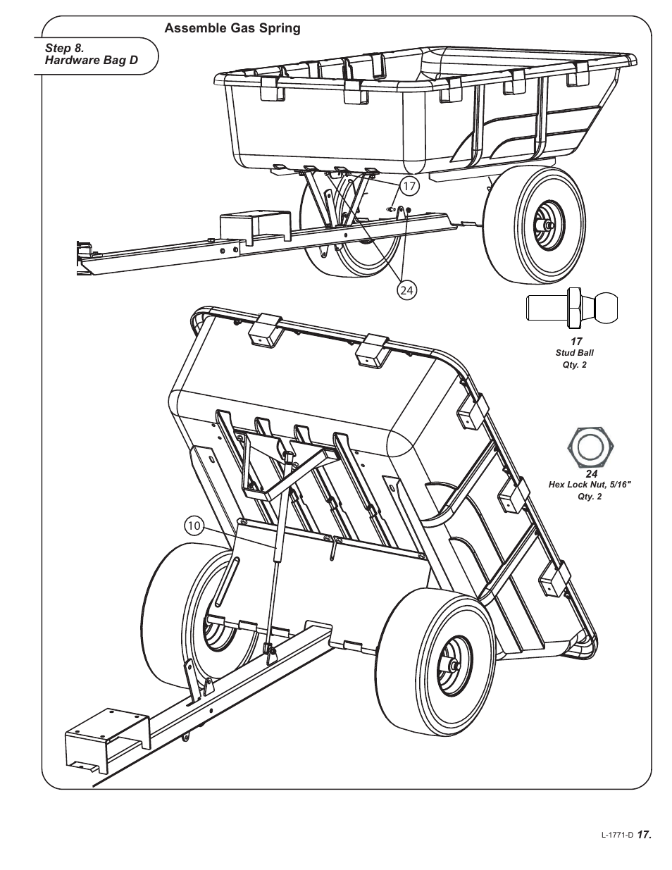 Brinly LVS-33 BH PolyVAC System User Manual | Page 17 / 32