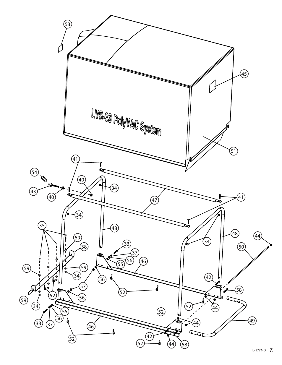 Brinly LVS-33 BH PolyVAC System User Manual | Page 7 / 32