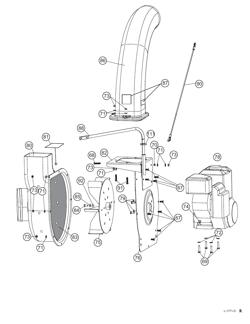Brinly LVS-33 BH PolyVAC System User Manual | Page 9 / 32