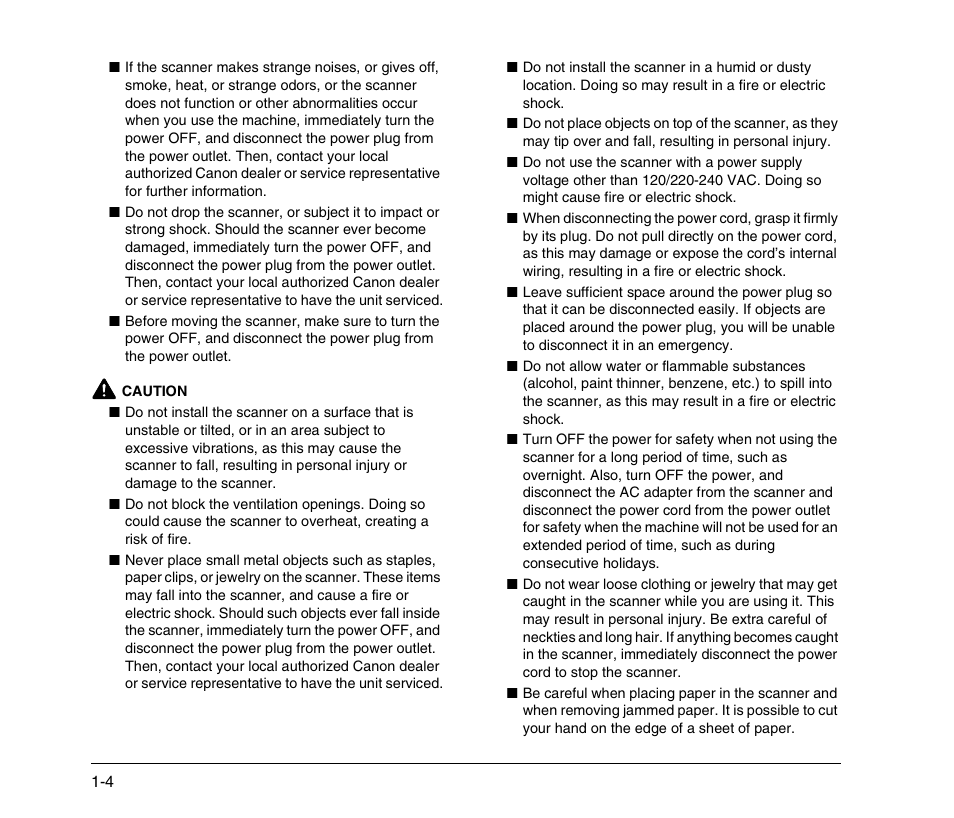 Canon 300 User Manual | Page 14 / 100