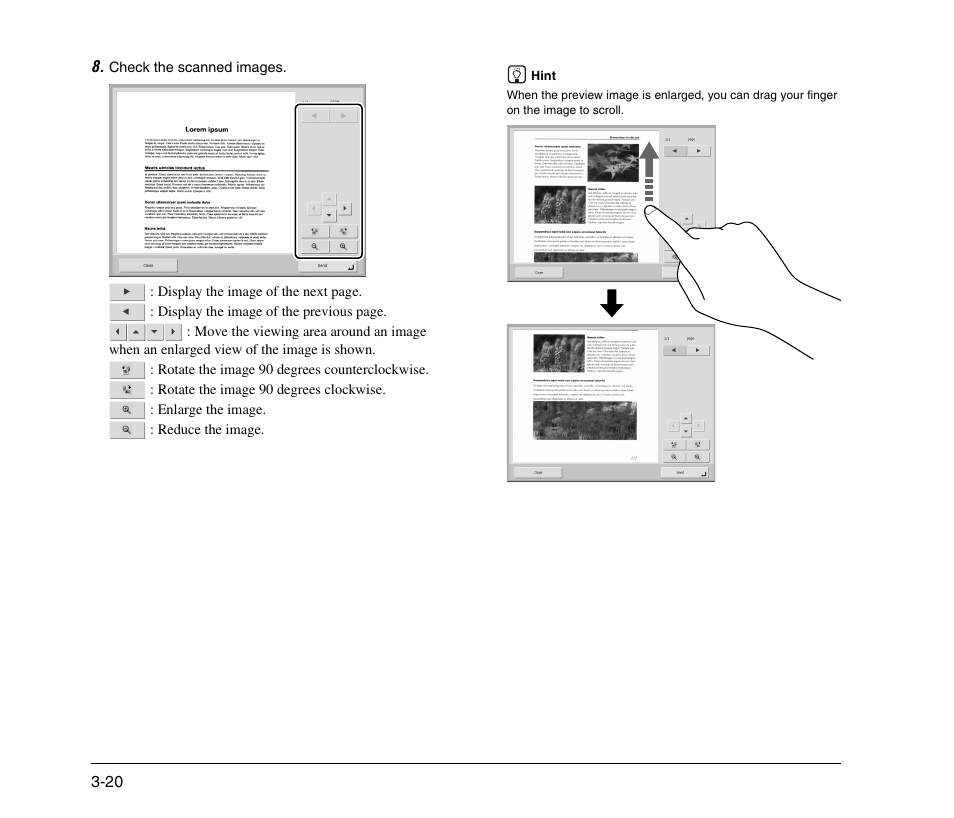 See p. 3-20.) | Canon 300 User Manual | Page 50 / 100