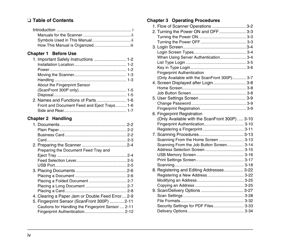 Canon 300 User Manual | Page 8 / 100