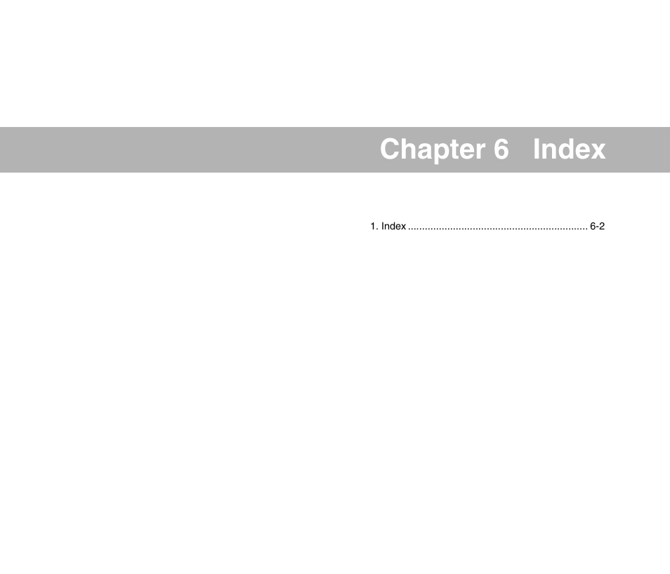 Chapter 6 index | Canon 300 User Manual | Page 97 / 100