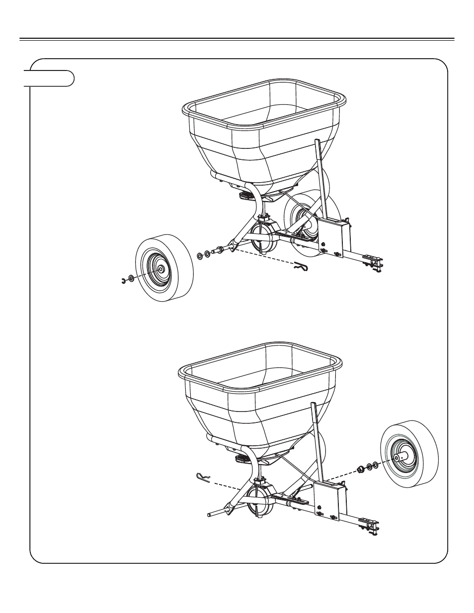 Annual maintenance | Brinly BS-26 BH Cu. Ft. Tow-Behind User Manual | Page 20 / 28