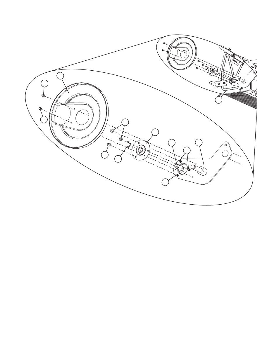 Dust cover and bearing retainer maintenance | Brinly STH-420 BH Lawn Sweeper User Manual | Page 22 / 24