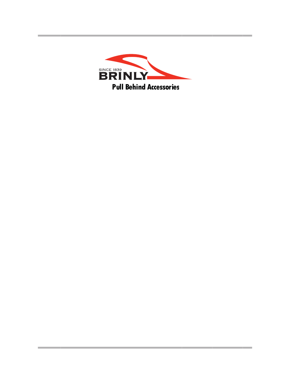 Pull behind accessories | Brinly STH-420 BH Lawn Sweeper User Manual | Page 24 / 24