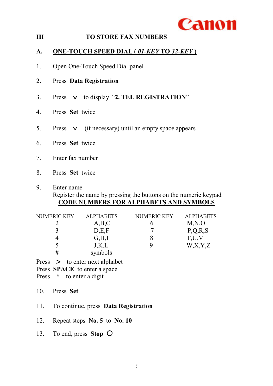 Canon L360 User Manual | Page 5 / 16