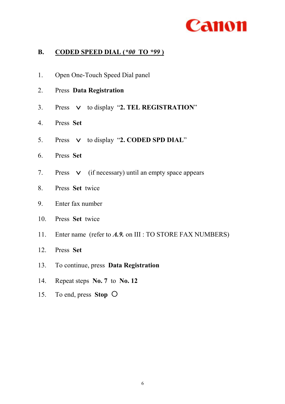 Canon L360 User Manual | Page 6 / 16
