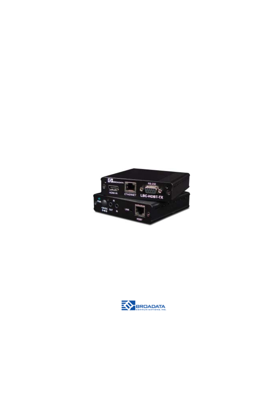 Broadata Communications LBC-HDBT User Manual | 16 pages